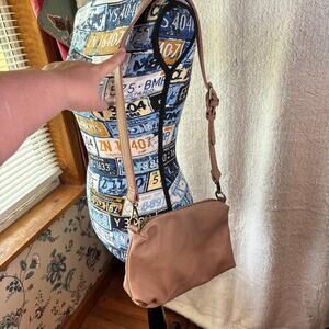 Joy‎ Susan Beige Small Crossbody Purse
